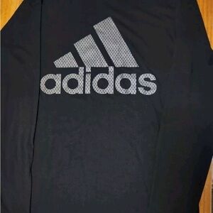 Adidas Black Go To Tee long sleeve Medium with Tags